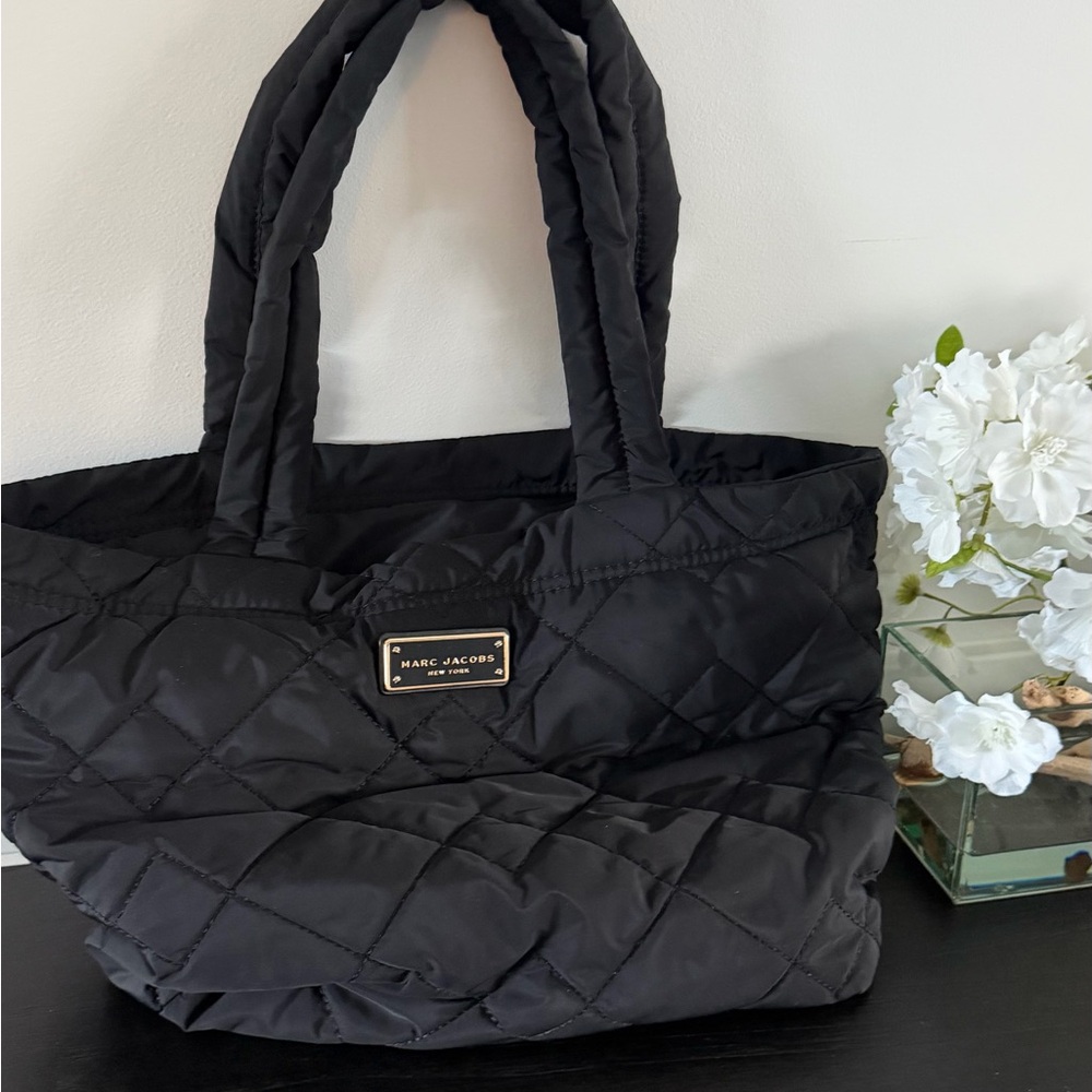 Marc Jacobs Quilted Black Tote